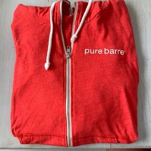 Red Pure Barre Zip Up